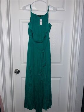 banana republic green sculpted stripe maxi dress Sculpted Stripe Maxi Dress